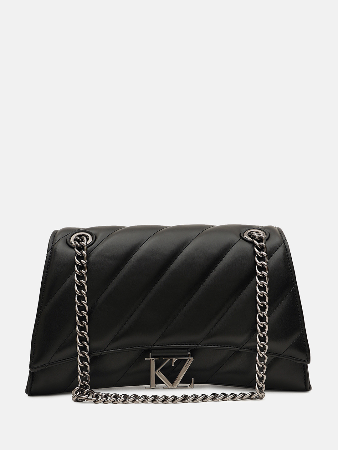 Kazo Scalene Structured Quilted Sling Bag