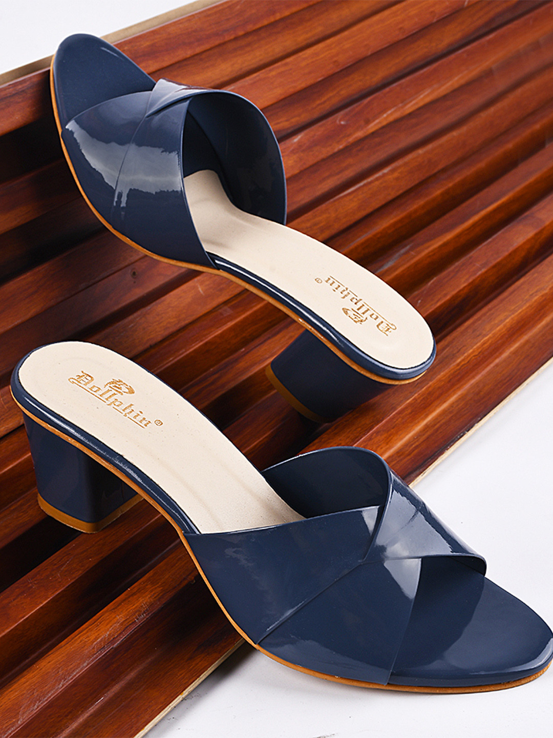 Dollphin Block Heels