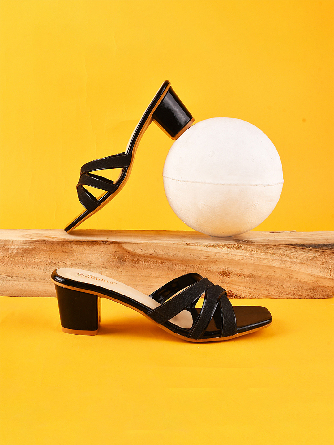 Dollphin Openback Block Heels