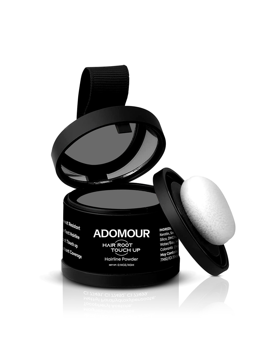 ADOMOUR Root Touch Powder - 4 g - Grey
