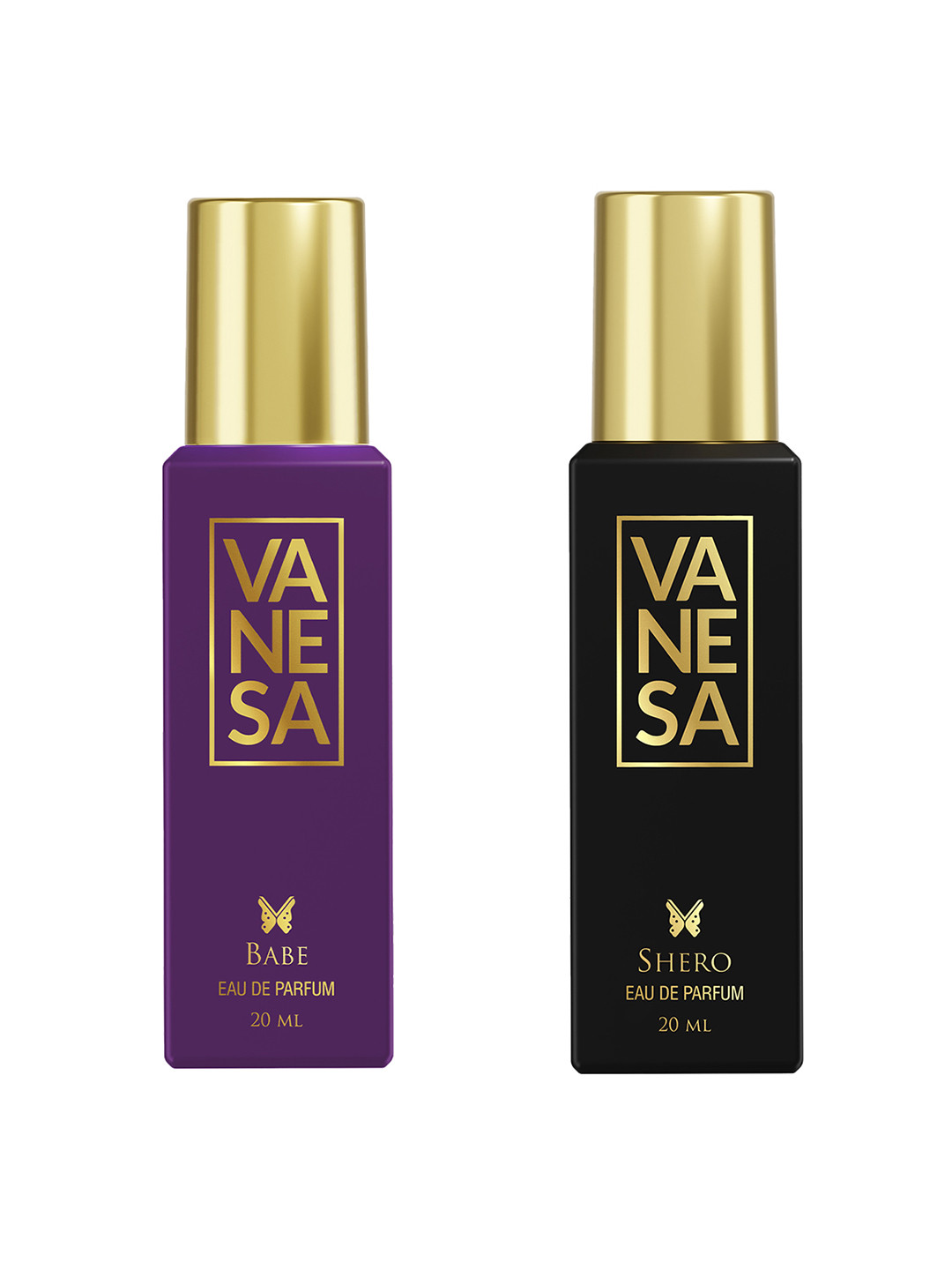 Vanesa Women Pack Of 2 Babe & Shero Long Lasting Eau De Parfum - 20ml each