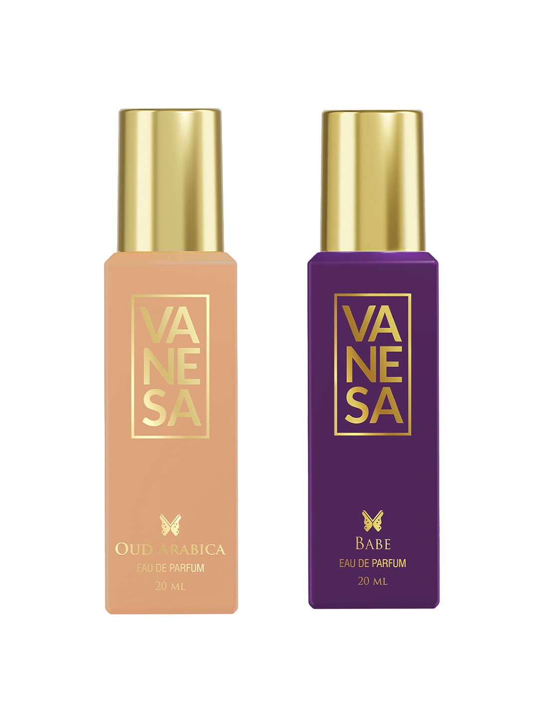 Vanesa Women Pack Of 2 Babe & Oud Arabica Long Lasting Eau De Parfum - 20ml each