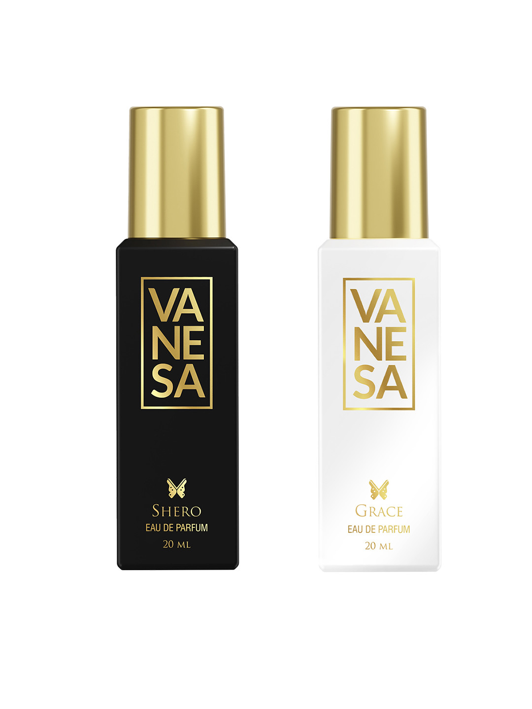 Vanesa Women Pack Of 2 Grace & Shero Long Lasting Eau De Parfum - 20ml each