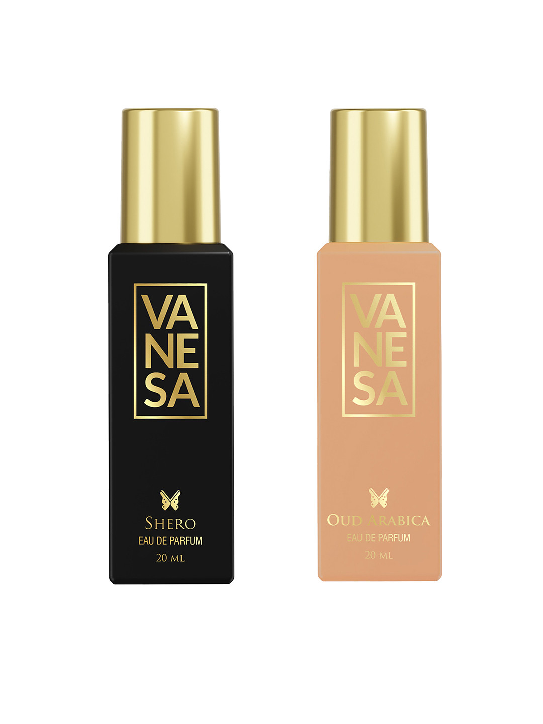 Vanesa Women Pack Of 2 Oud Arabica & Shero Long Lasting Eau De Parfum - 20ml each