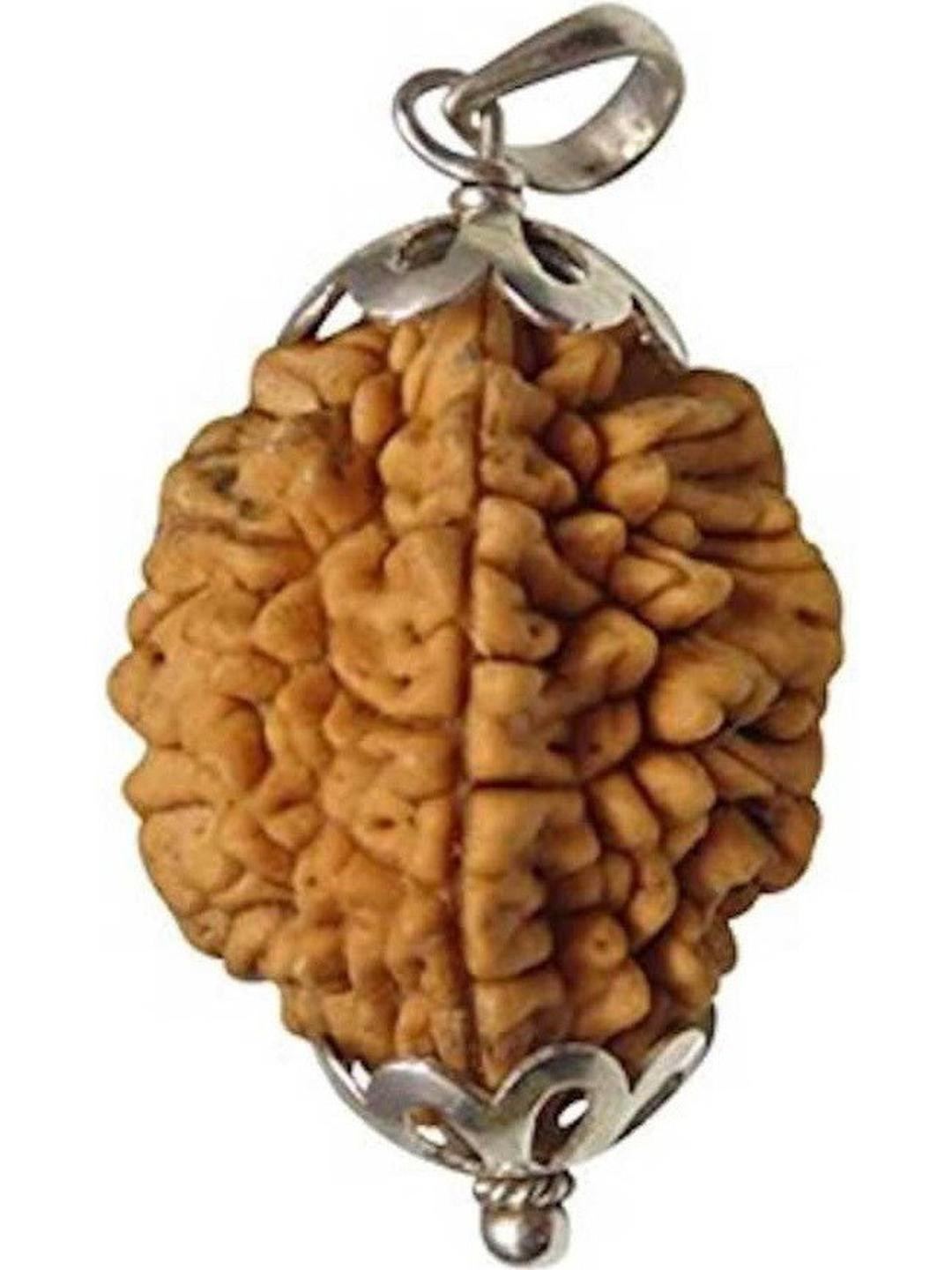 RAVIOUR LIFESTYLE Silver Pleated Rusdaksh Pendant