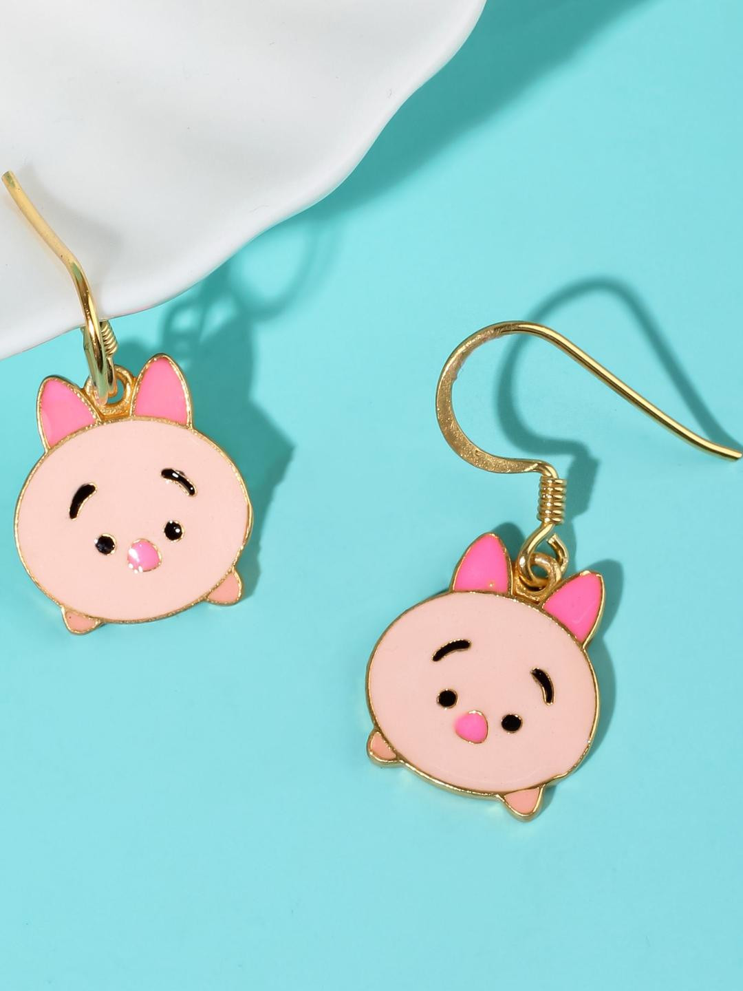 Silver Piglet Earrings