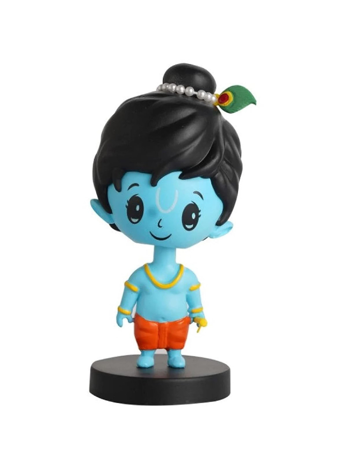 AUGEN Kids Blue & Black Krishna Figure Bobblehead