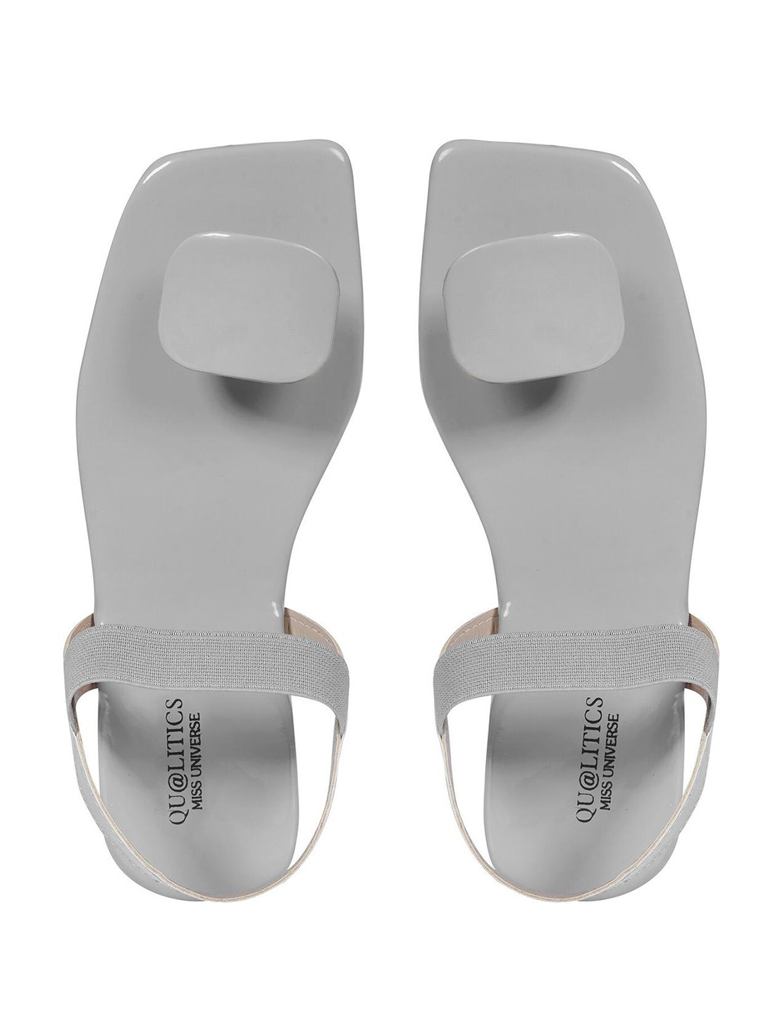 Miss Universe Women grey Thong Flip-Flops