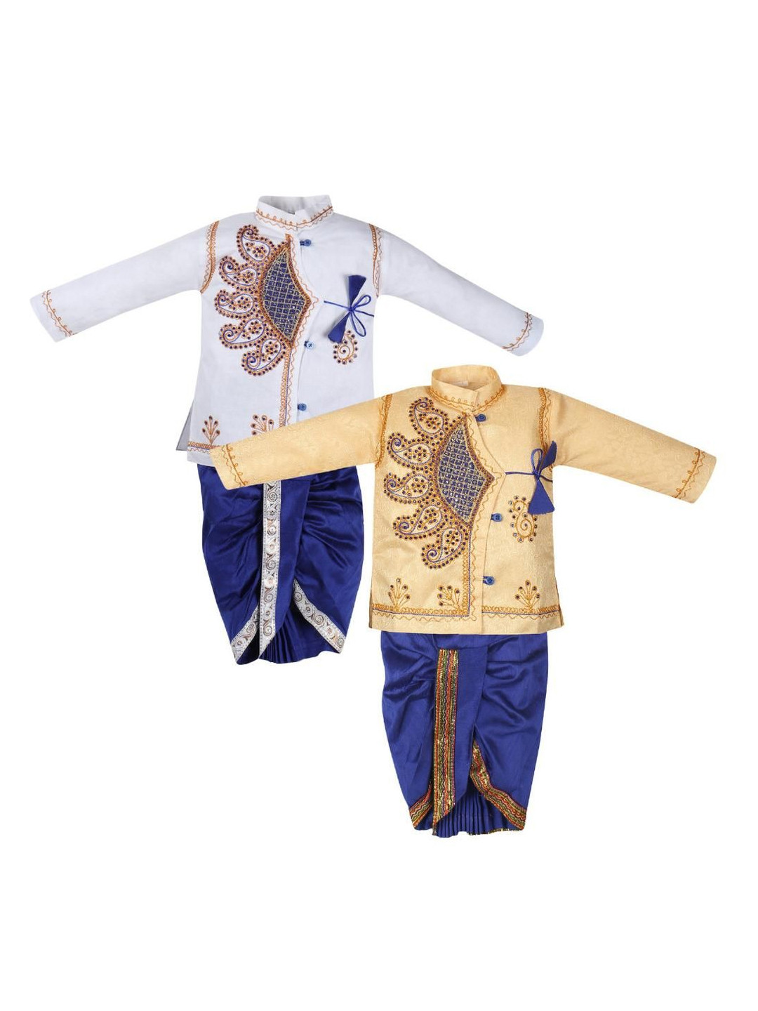 Amacart Kids Unisex Ethnic Dresses - Pack Of 2