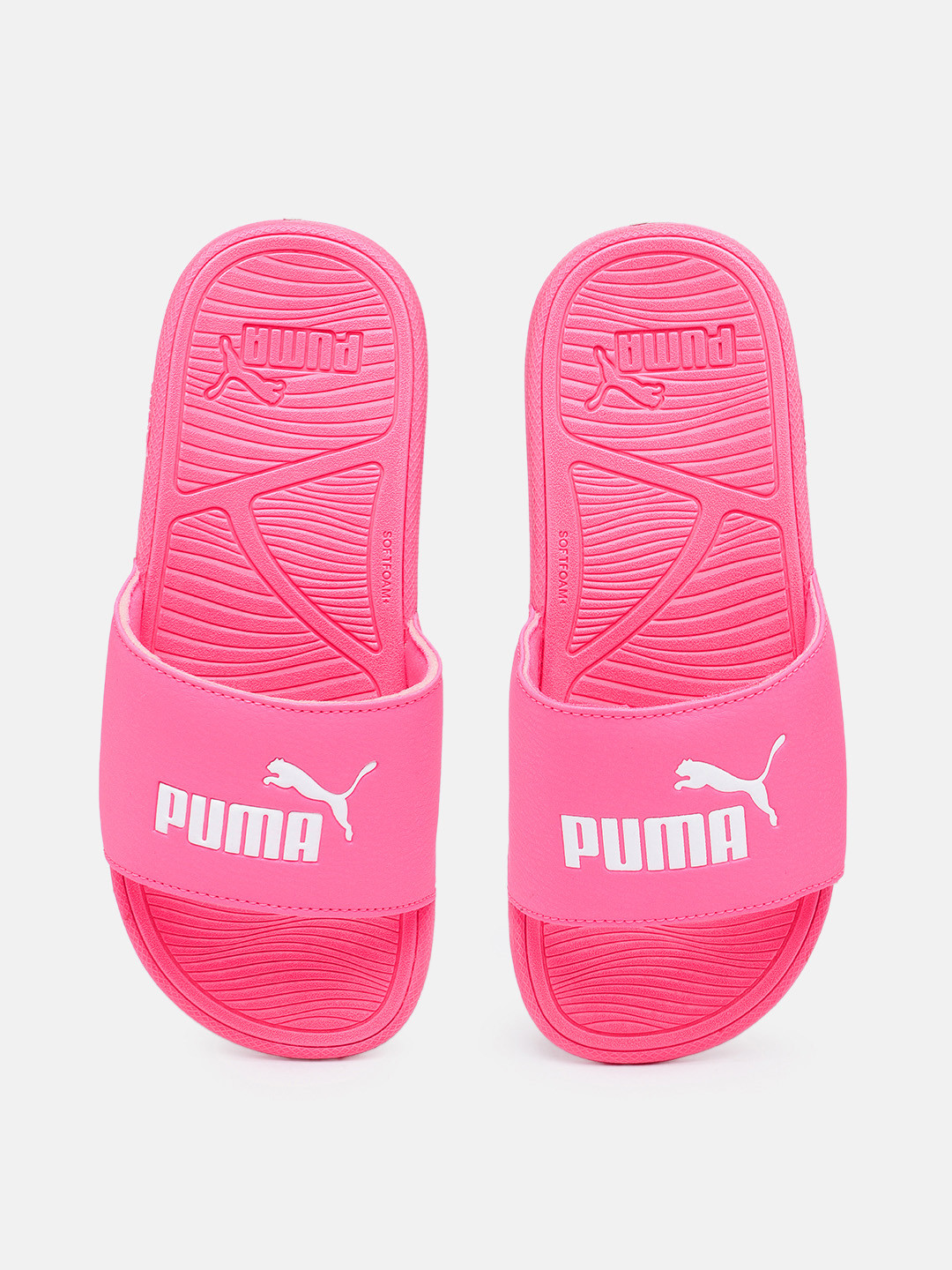 Puma Women Cool Cat 2.0 Brand Logo Print Lightweight Sliders