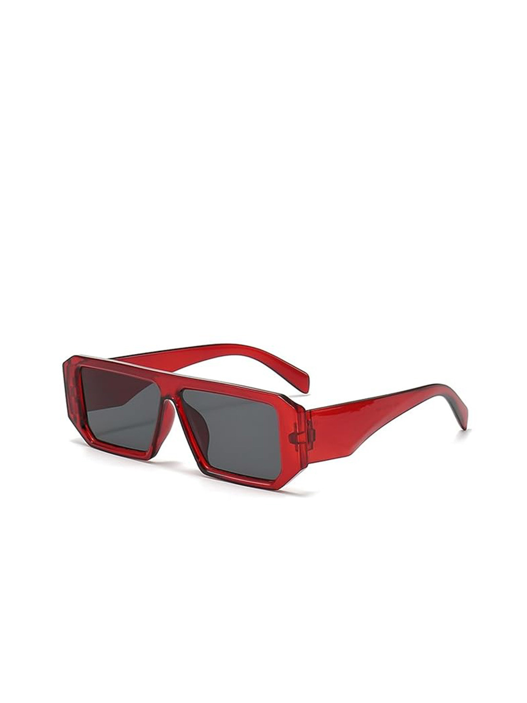 AUGEN Unisex Pack of 2 Rectangle with with UV Protected Lens Sunglasses VI-SG-187-C5.