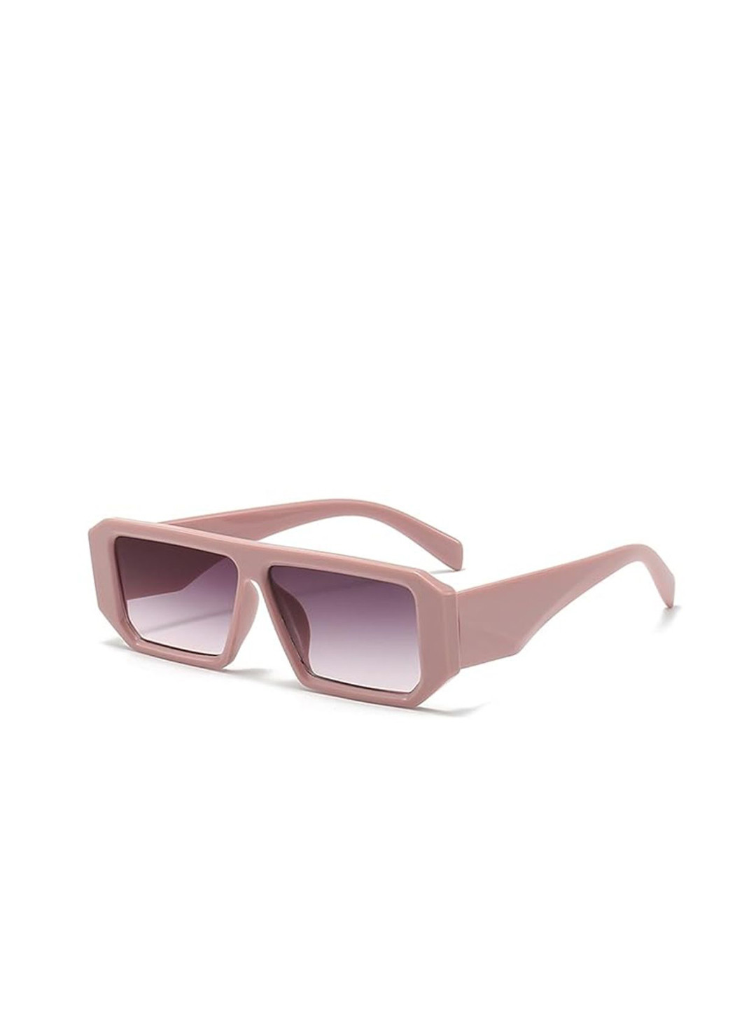 AUGEN Unisex Pack of 2 Rectangle Sunglasses with UV Protected Lens VI-SG-187-C4