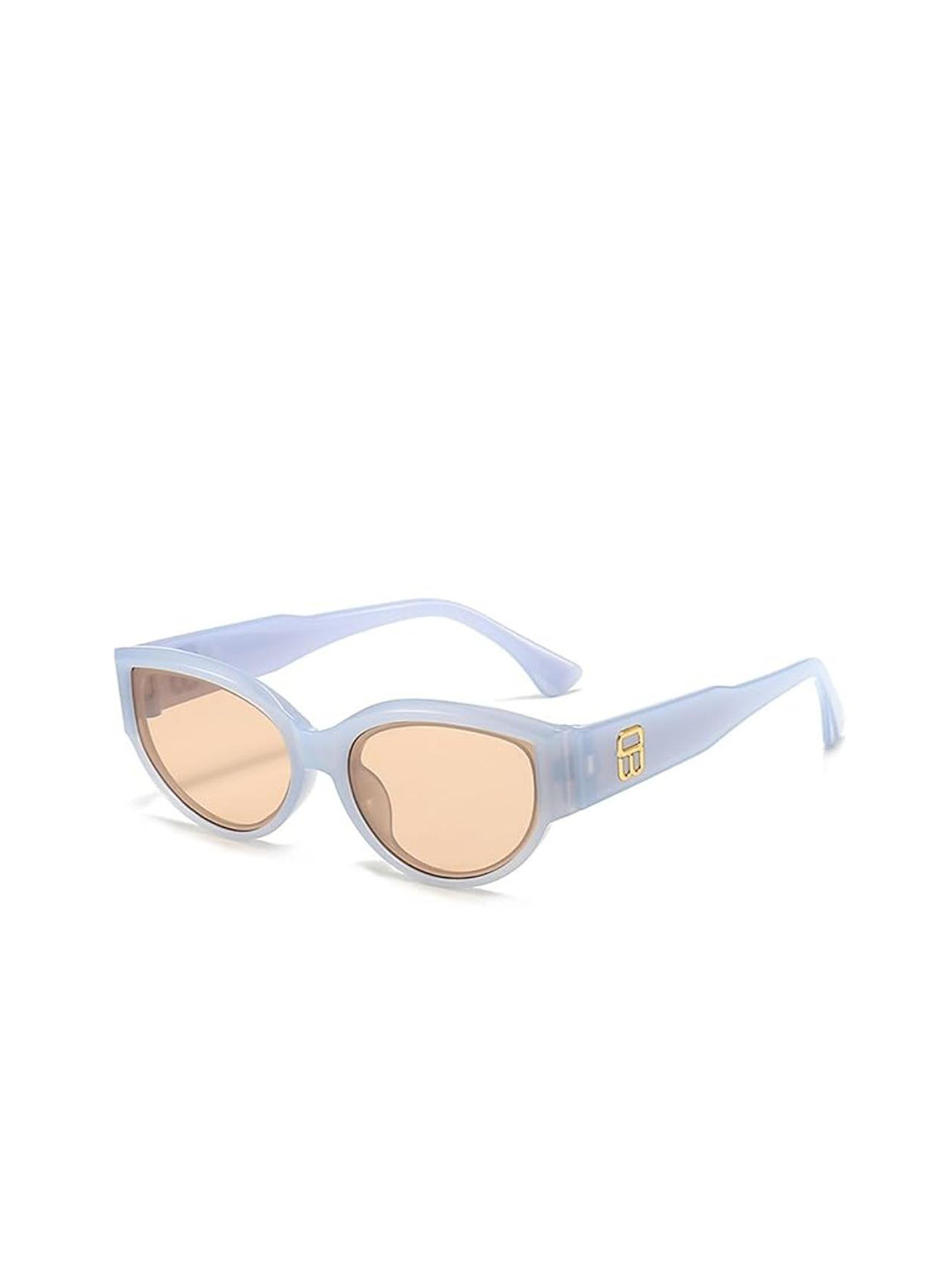 AUGEN Unisex Brown Full Rim UV Protected Lens Cateye Sunglasses