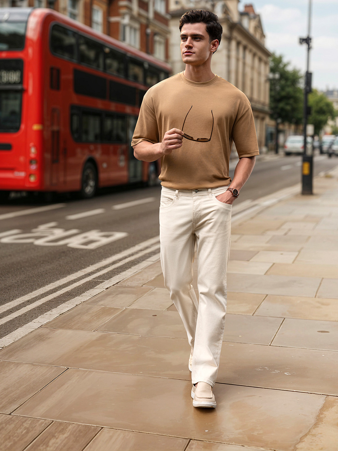 AD By Arvind Urban Pause Comfort Slim Fit Jeans