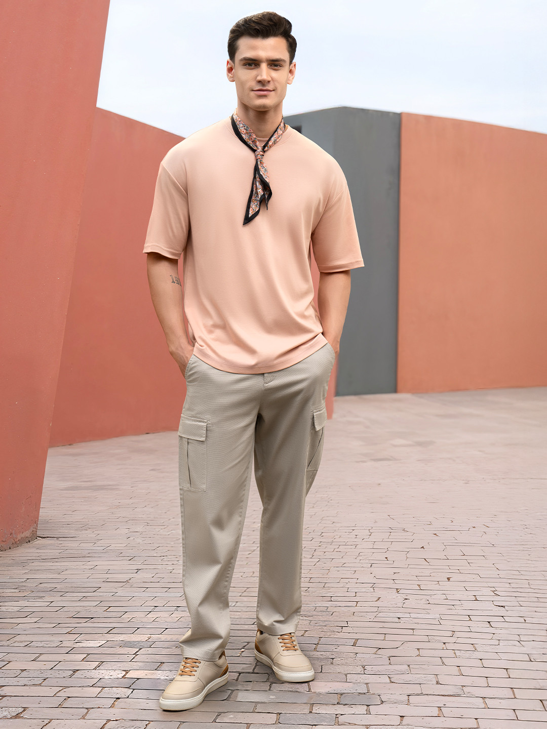 AD By Arvind Urban Pause Oversized T-Shirt