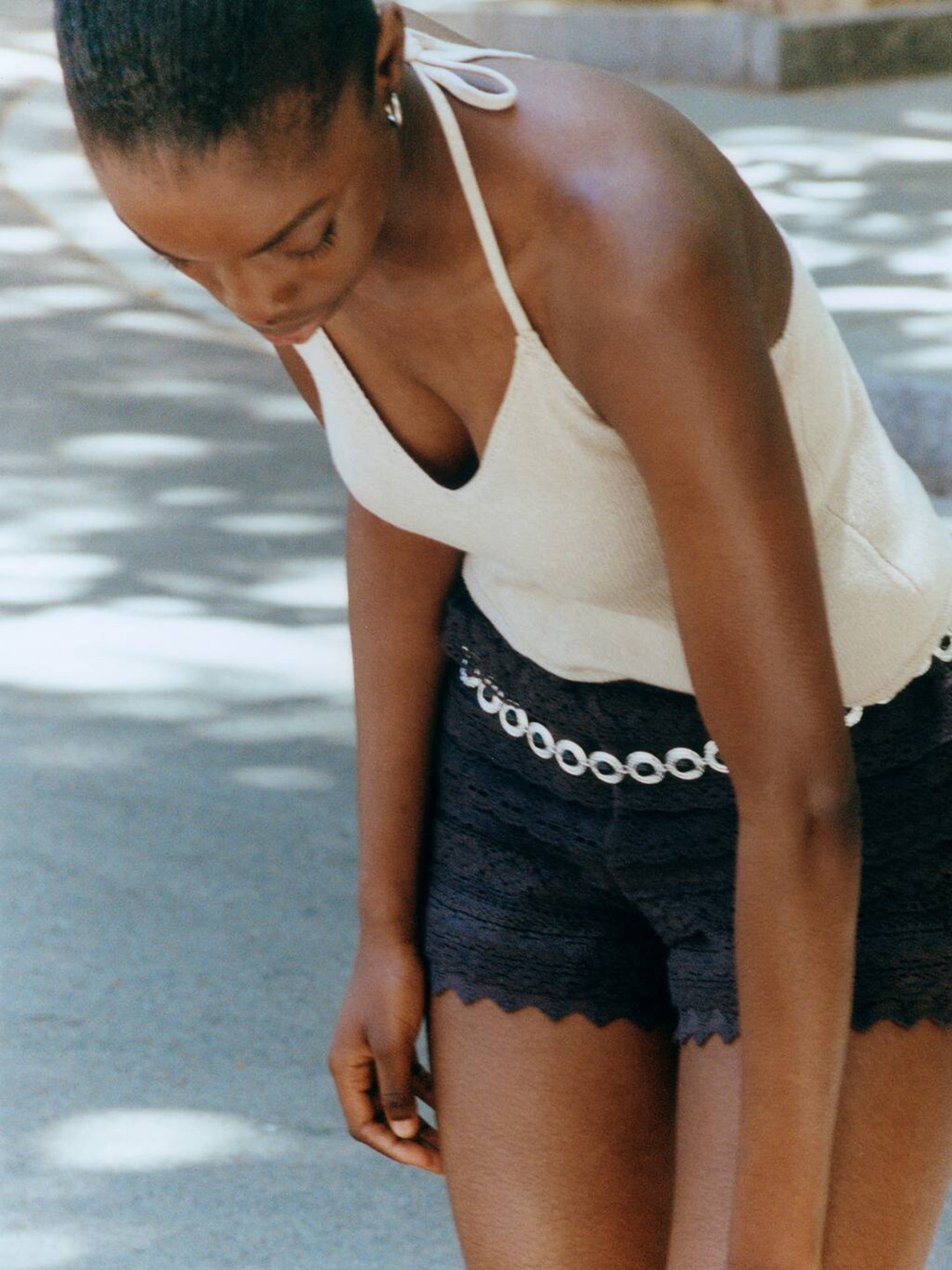 MANGO Beads Studed Choker