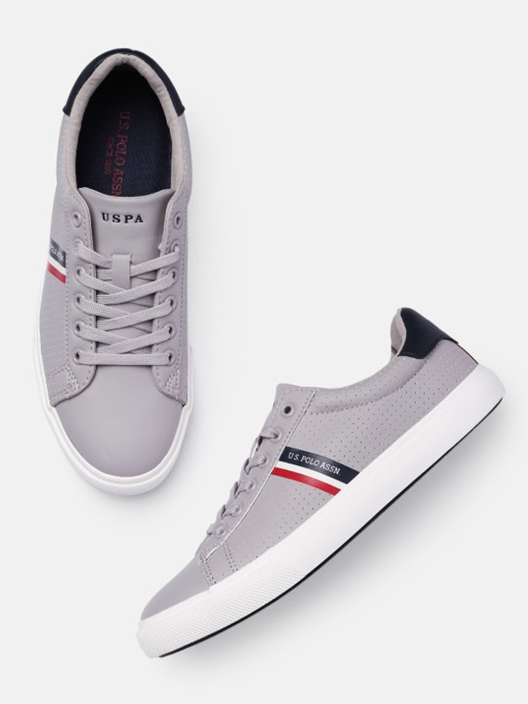 U.S. Polo Assn. CAPRON 4.0 Men Grey Color Sneakers