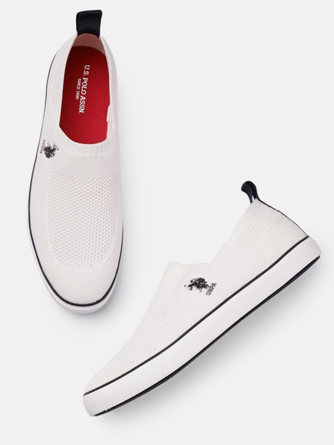 U.S. Polo Assn. Octavia Men Mesh Slip-On Sneakers