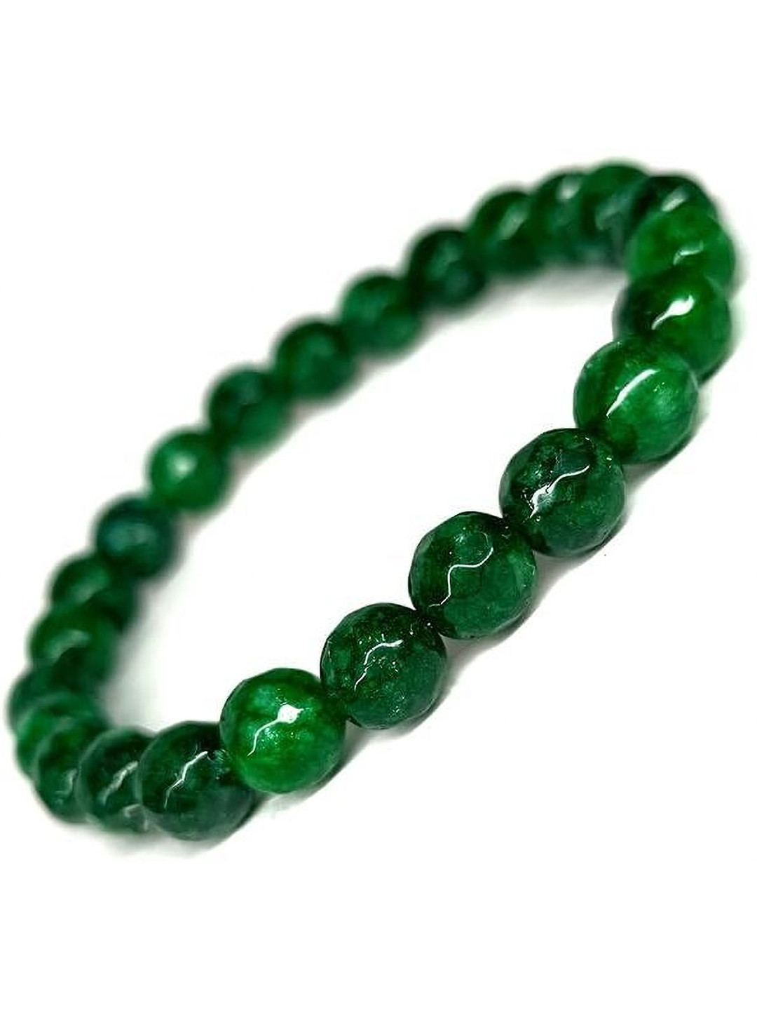 VIBESLE Unisex Green Jade Bracelet