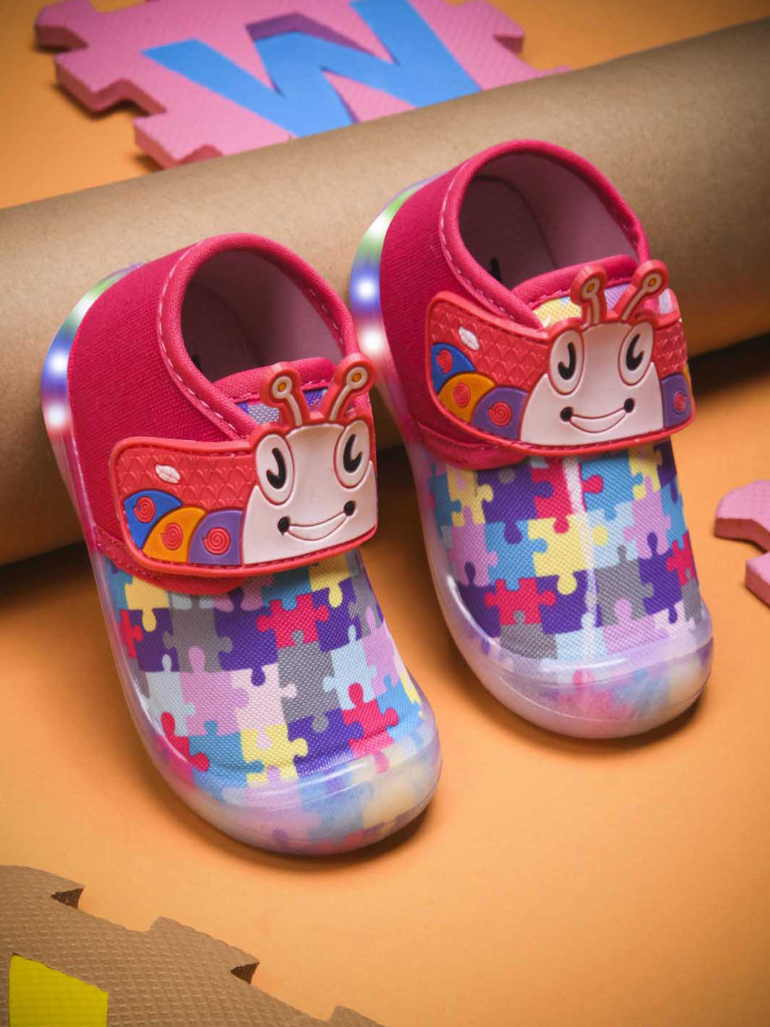 Crazyly Dhoom Boys Printed Mesh Sneakers