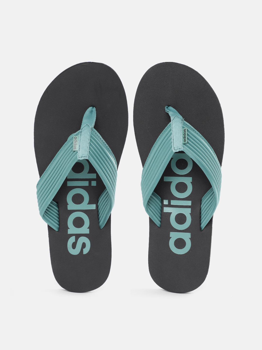 ADIDAS Men Brand Logo Printed Yompzee Thong Flip-Flops