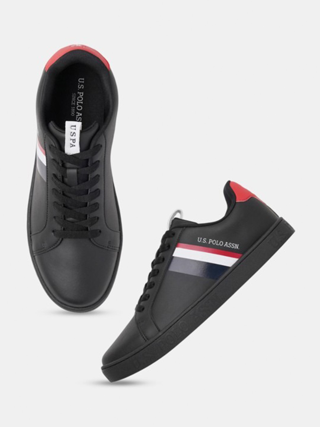 U.S. Polo Assn. Ferro Men Round Toe Lace-Ups Sneakers