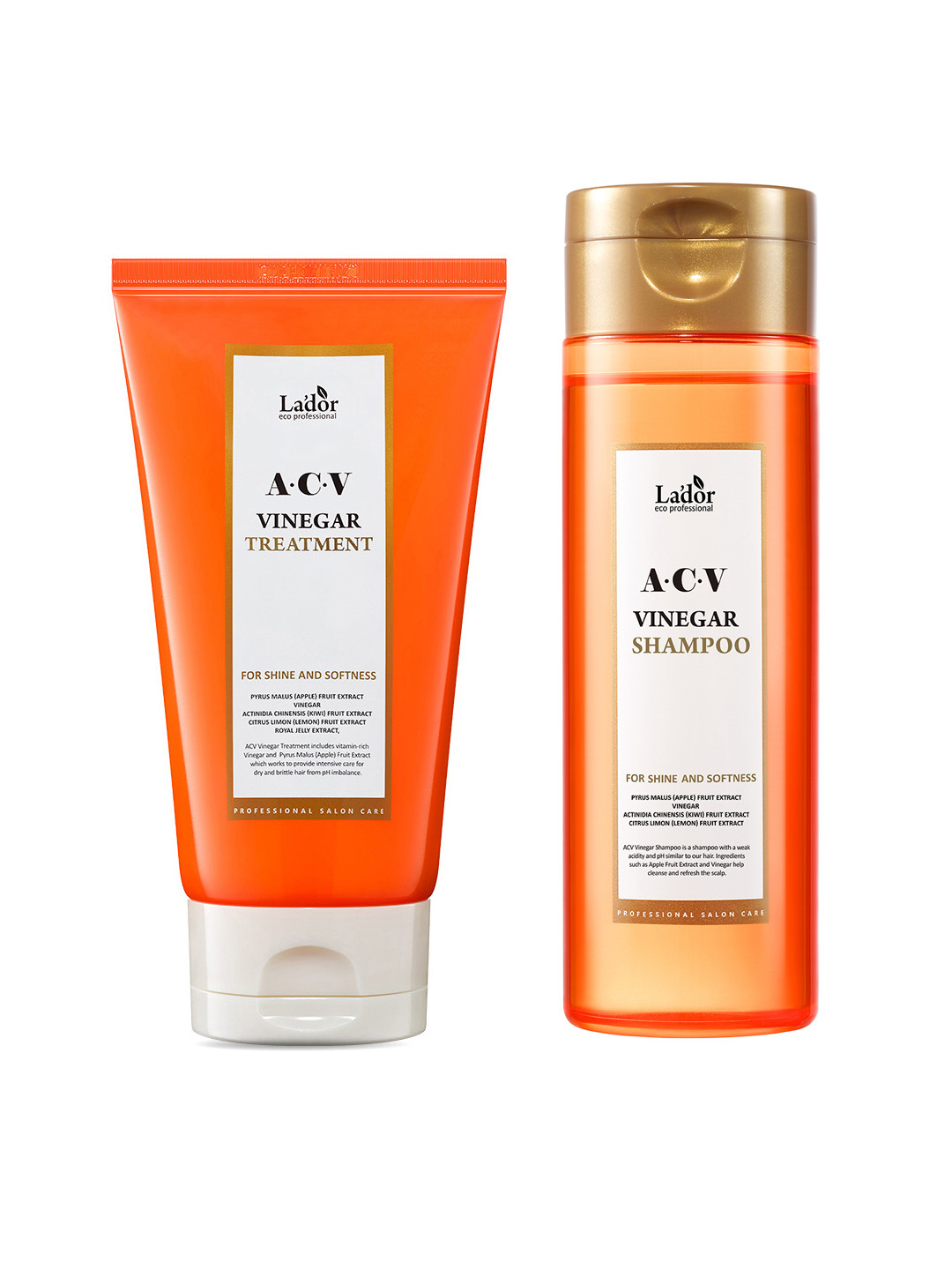 Lador Set of 2 ACV Vinegar Shampoo - 150ml & Conditioner - 150ml
