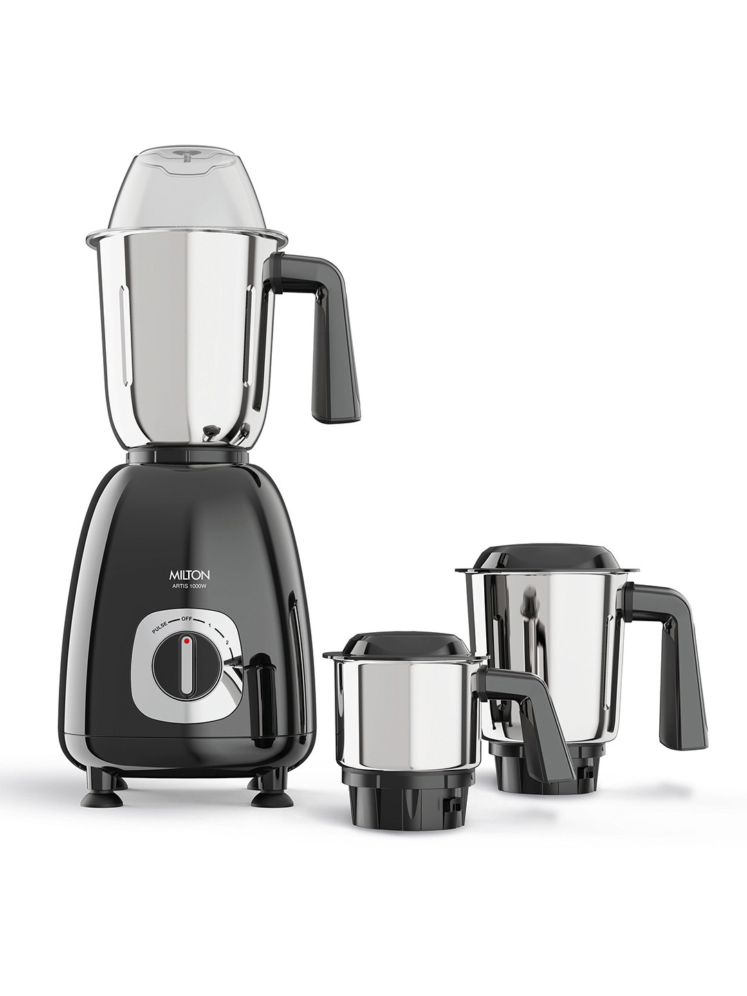 Milton Black Wet And Dry Grinder With Juicer Juicer Mixer Grinder