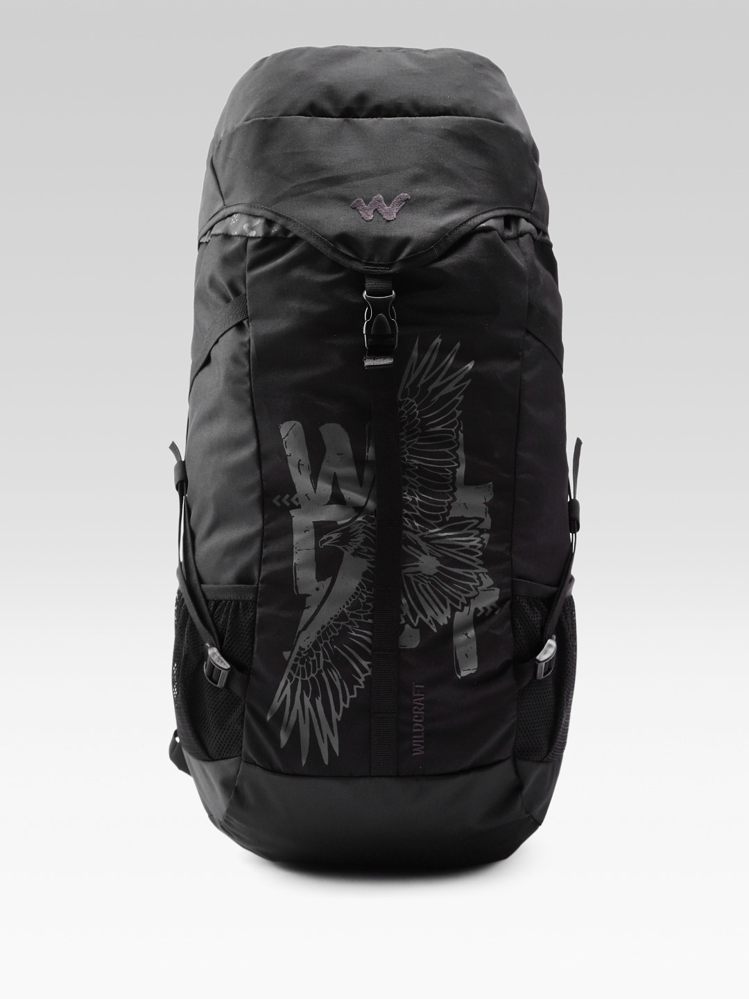 Wildcraft Blackout Brand Logo Print Rucksack -  Volume 45L