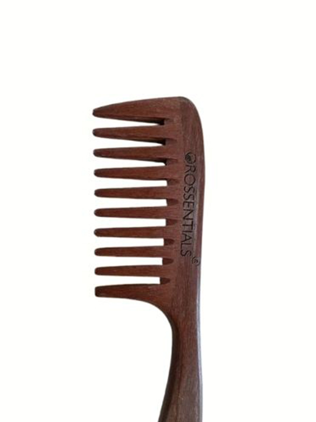 OROSSENTIALS Sandalwood Round Hair Comb- Brown