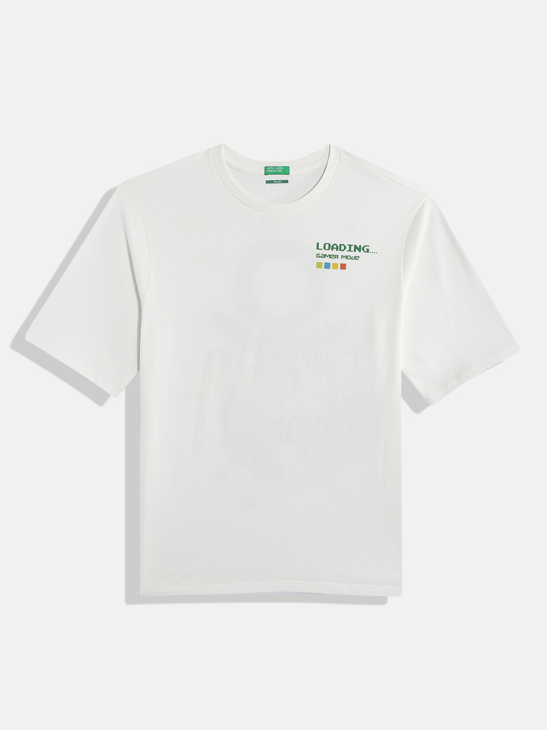 United Colors of Benetton Boys Pure Cotton Boxy T-shirt