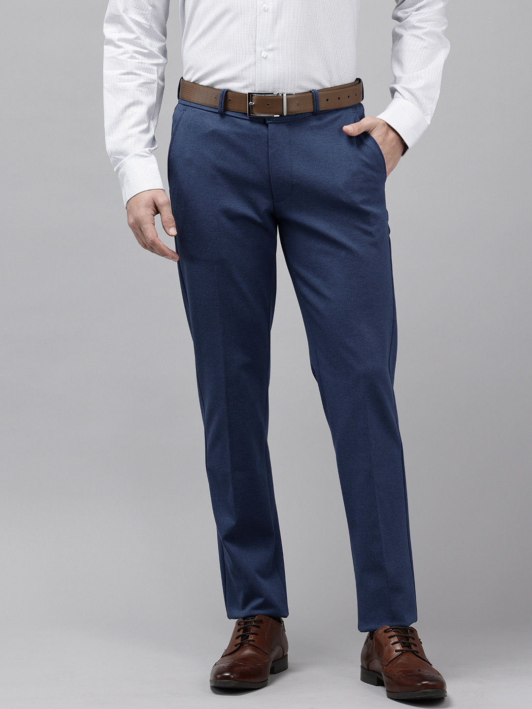 Van Heusen Men Slim Fit Chinos Trousers