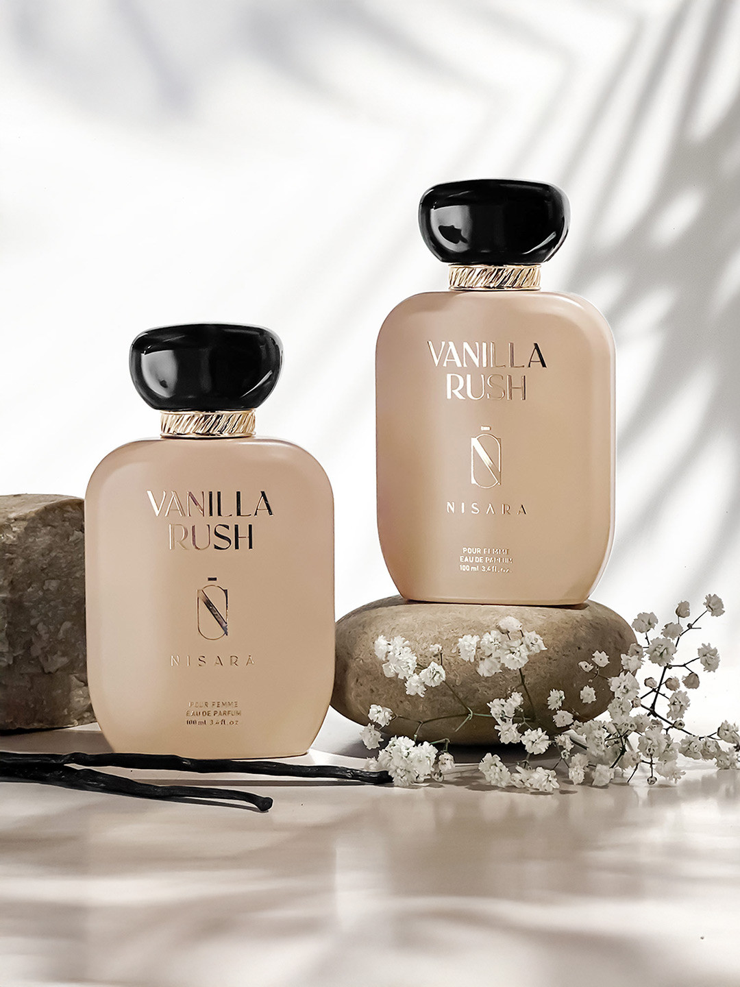 NISARA Set of 2 Women Vanilla Rush Long Lasting Eau De Parfum - 100ml Each