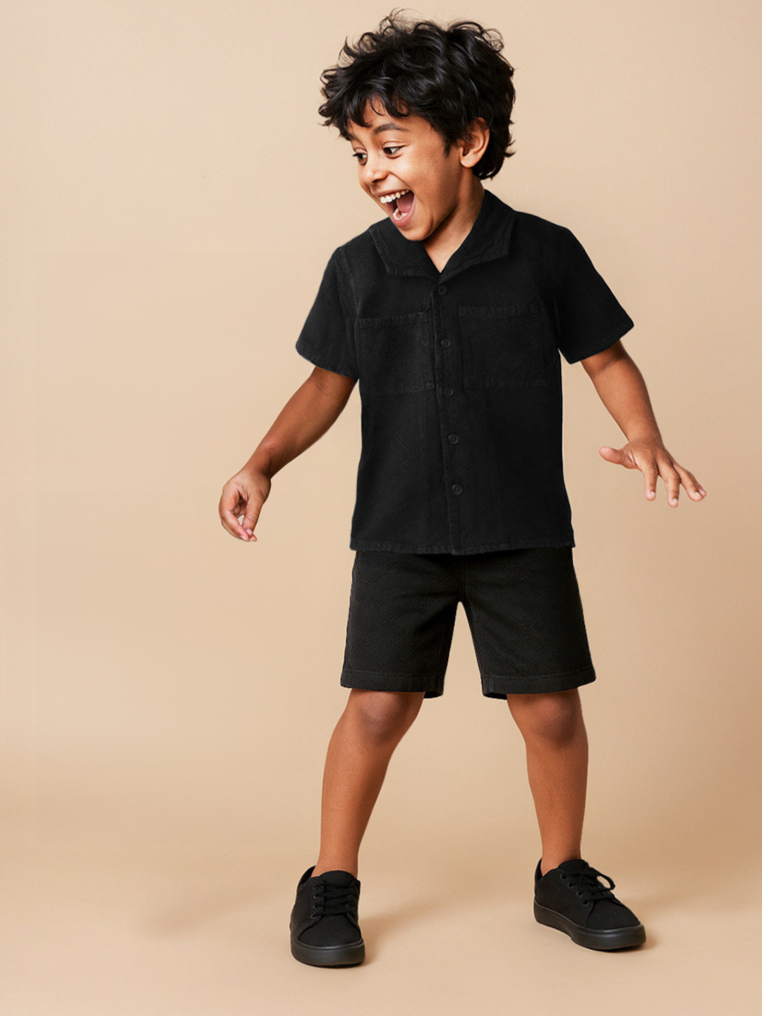 TALES & STORIES Cotton Short Sleeves Shirt