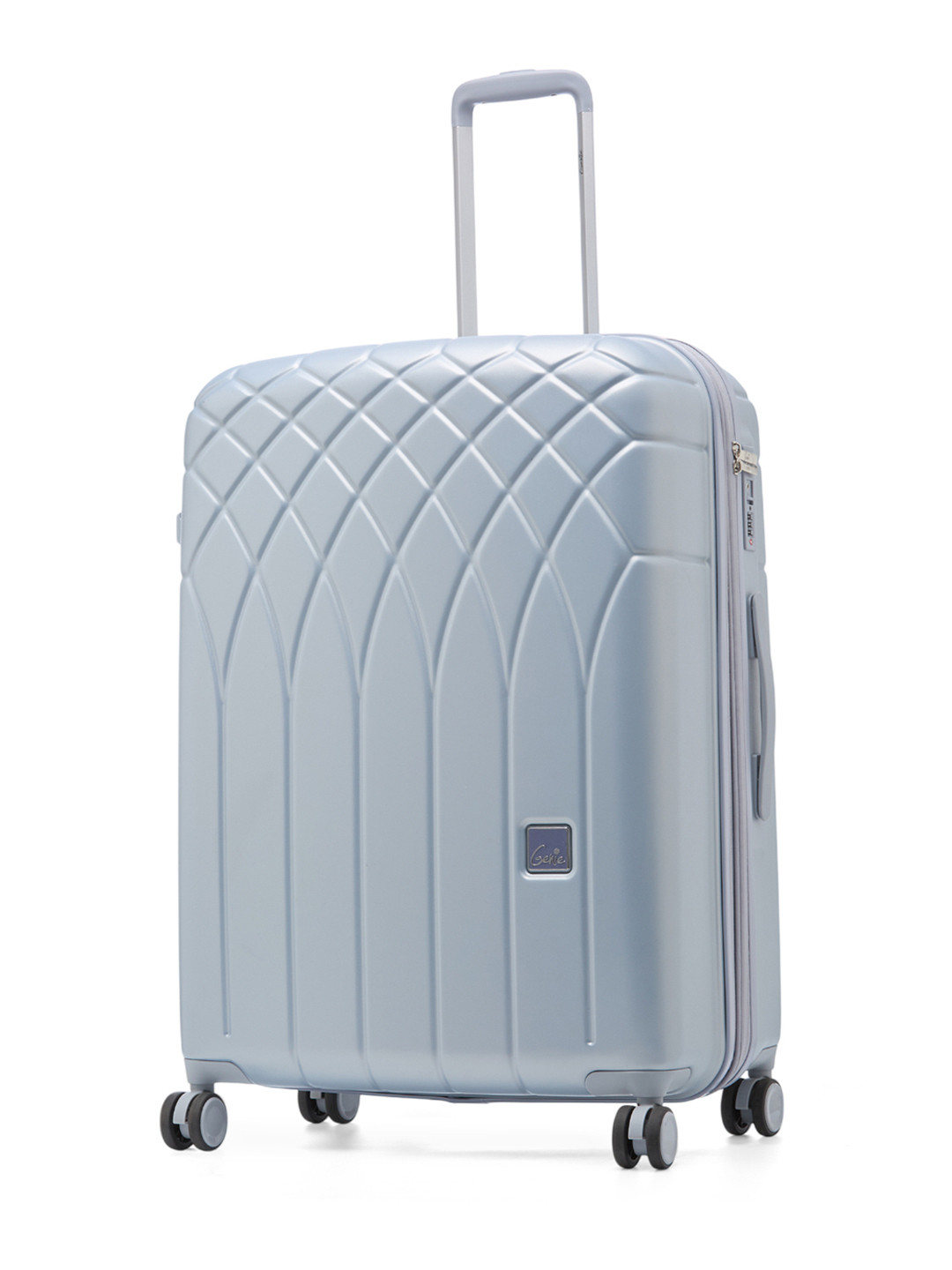 Genie Dew Textured Hard-Sided Large Trolley Bag