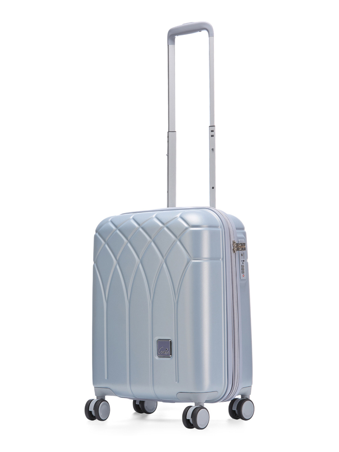 Genie Dew Textured Hard-Sided Cabin Trolley Bag