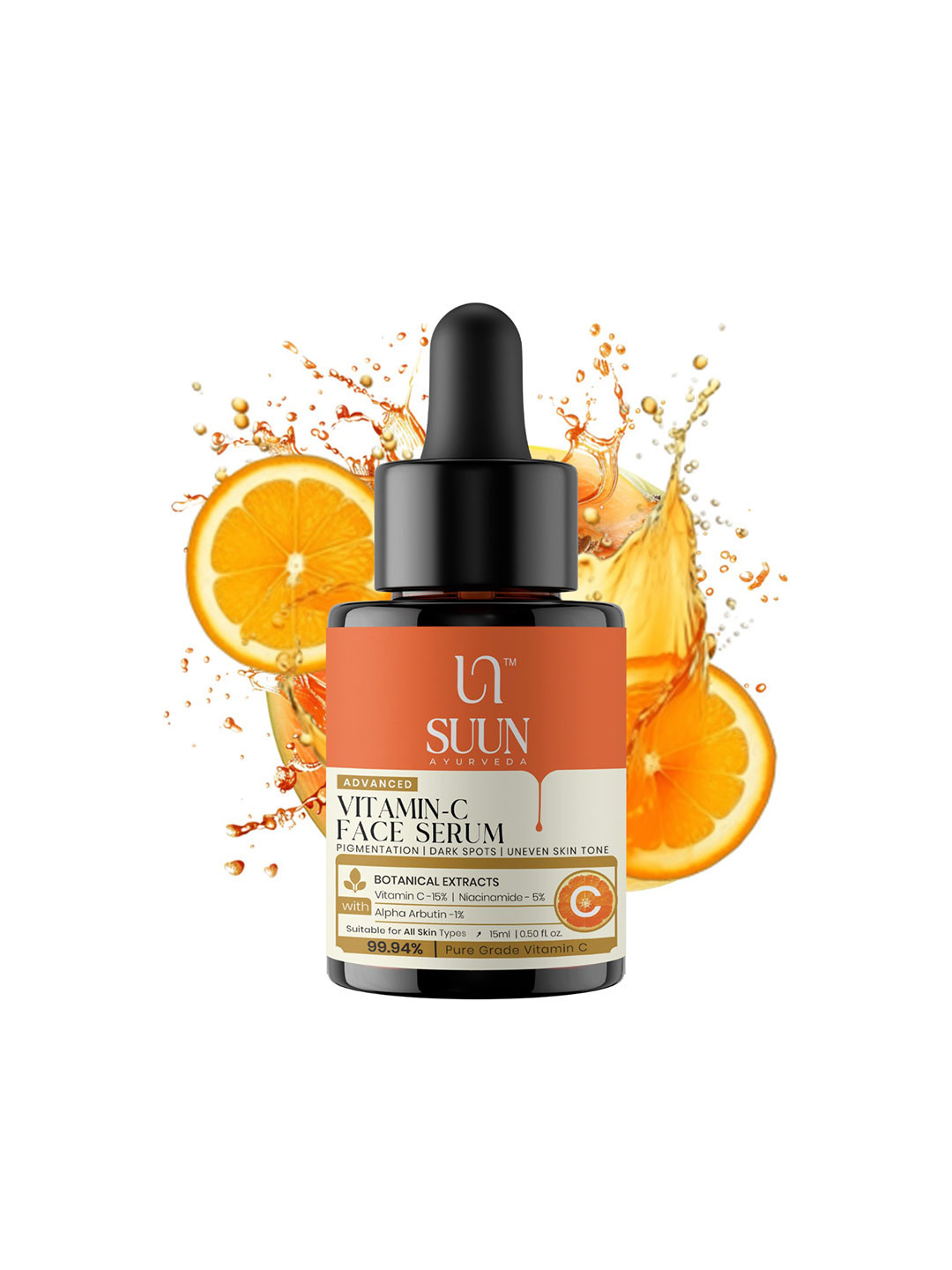 SUUN AYURVEDA Advanced Vitamin C Face Serum - 15 ml