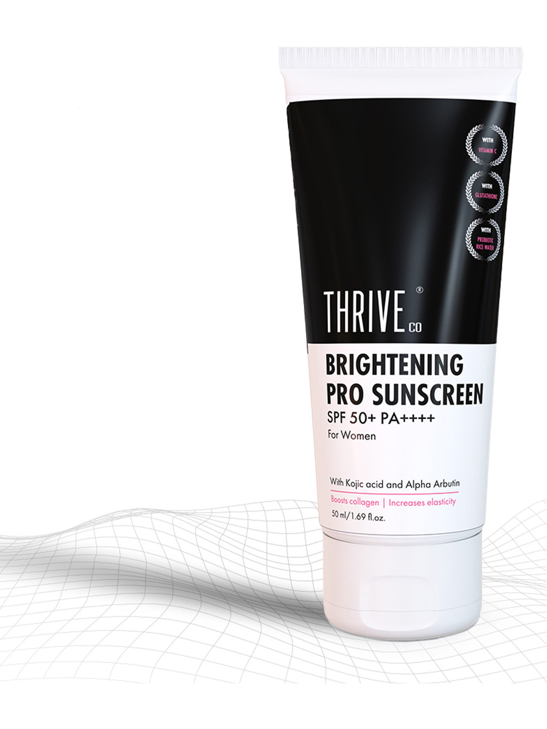 Thriveco Sunscreen SPF 50 PA++++ Brightening Pro Sunscreen- 50 ml