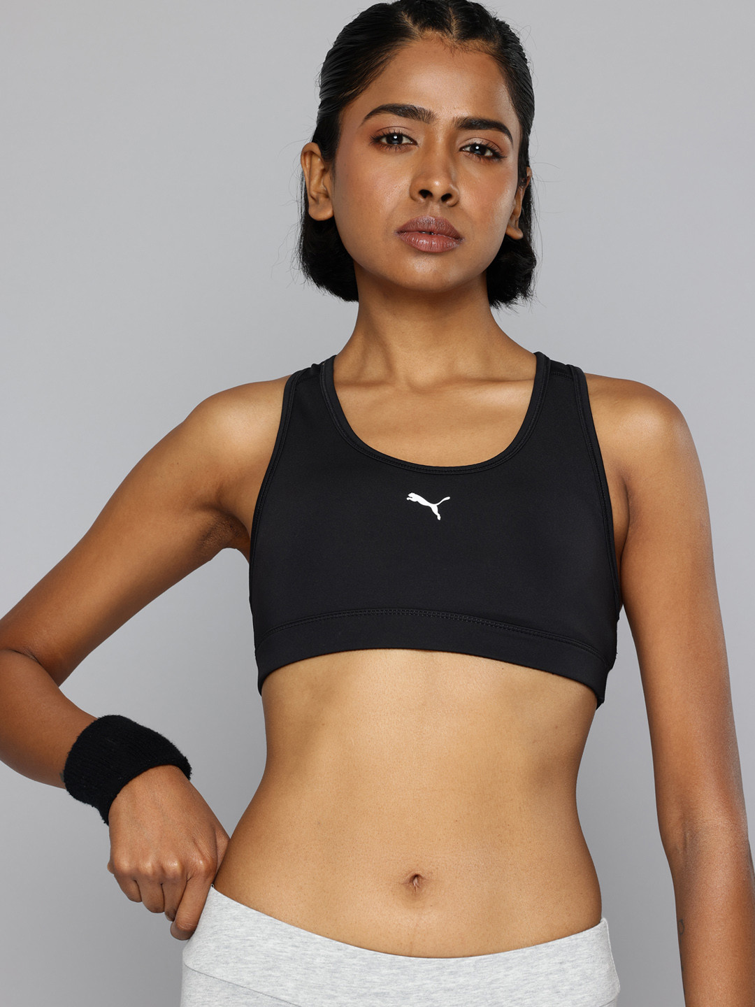 Puma 4KEEPS DryCELL Full Coverage Lightly Padded Running Bra - 52814901