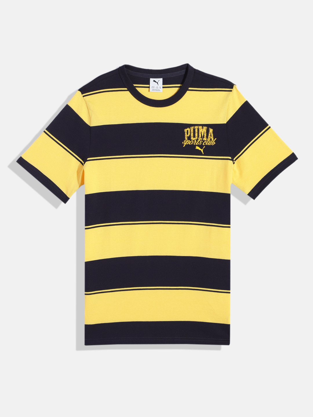 Puma Boys Class Striped Youth Pure Cotton Tee