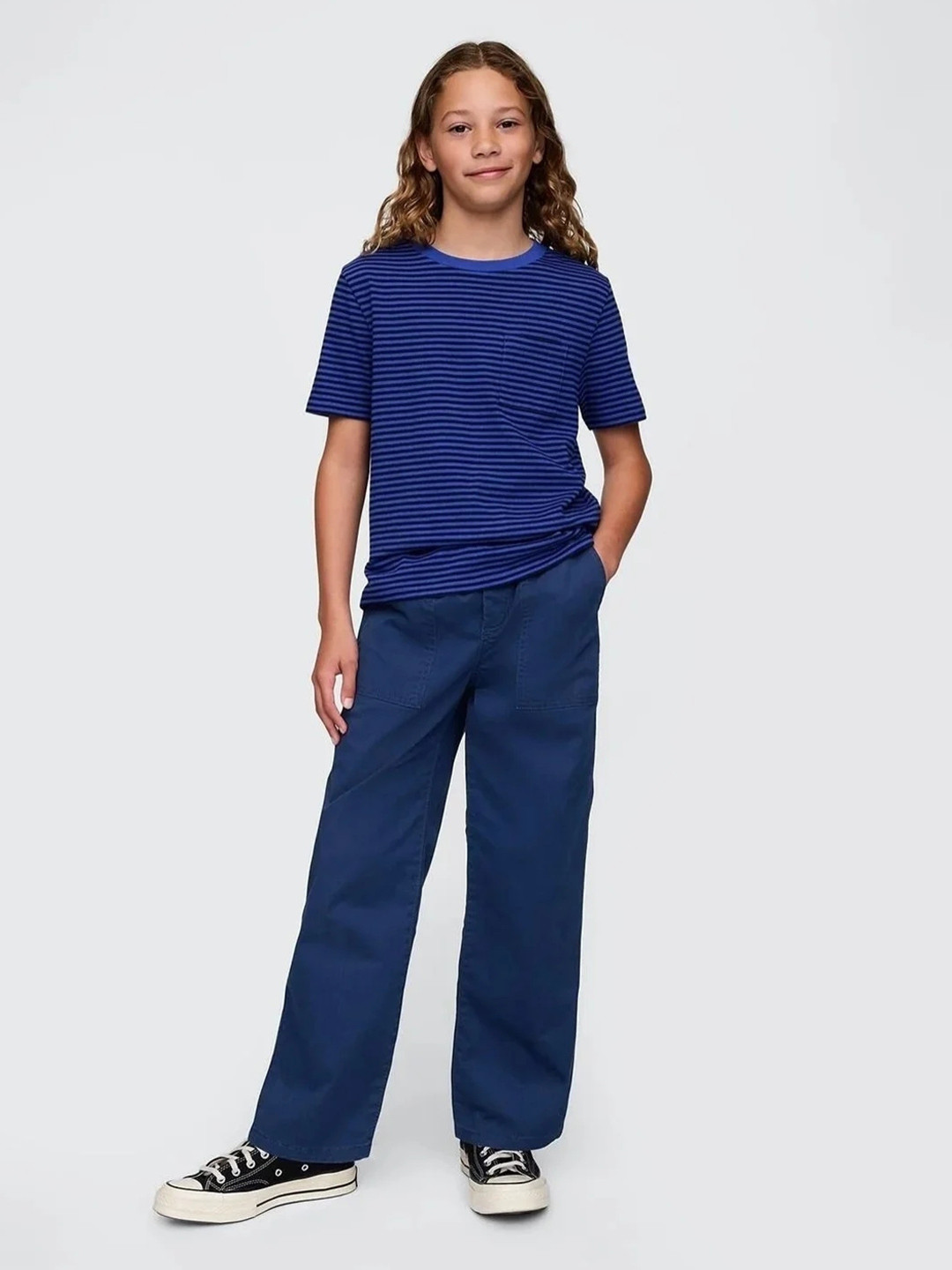 GAP Girls Relaxed-Fit Ultra-Soft Woven Pants