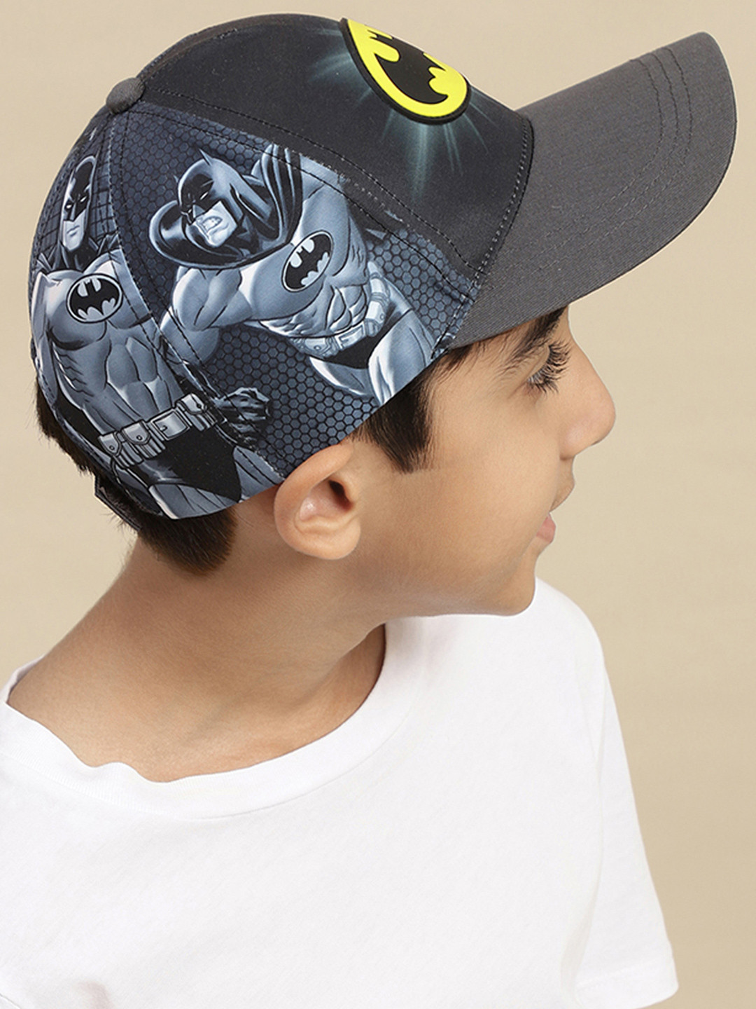 Kids Ville Boys Batman Printed Baseball Cap