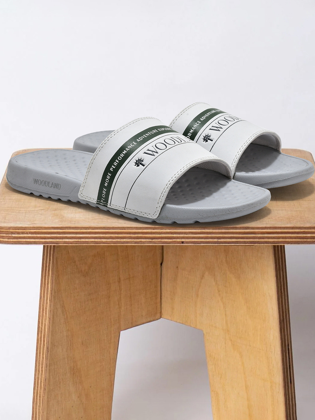 Woodland Men Printed Sliders