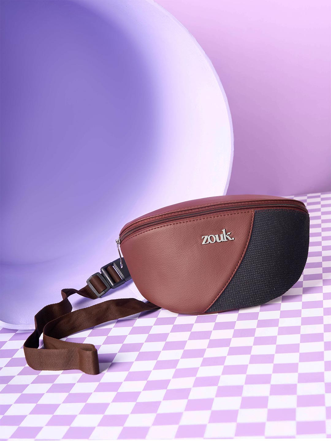 Alt by Zouk  Colourblocked Waist Pouch