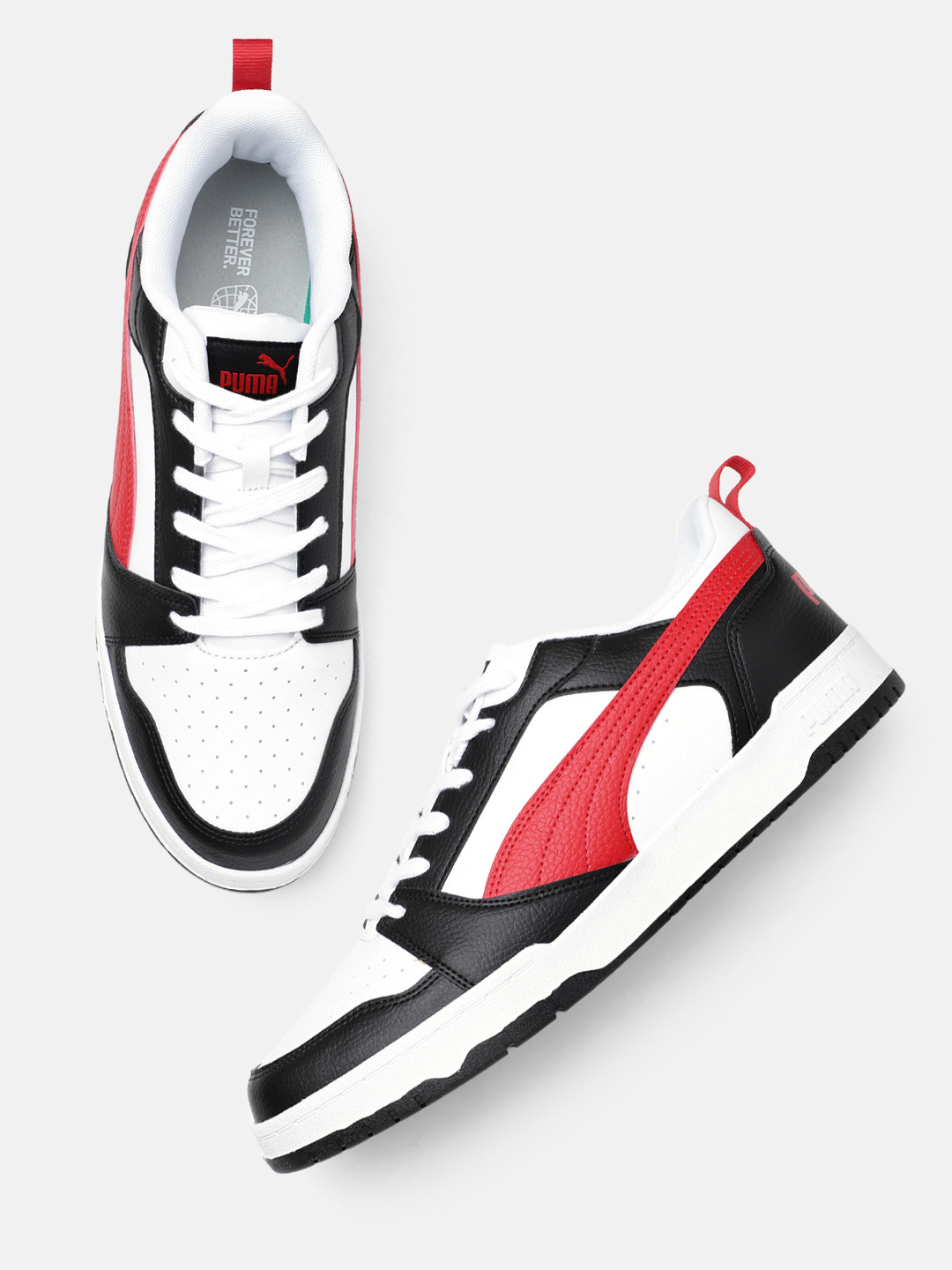 Puma Unisex Evoke V6 Low Leather Sneakers