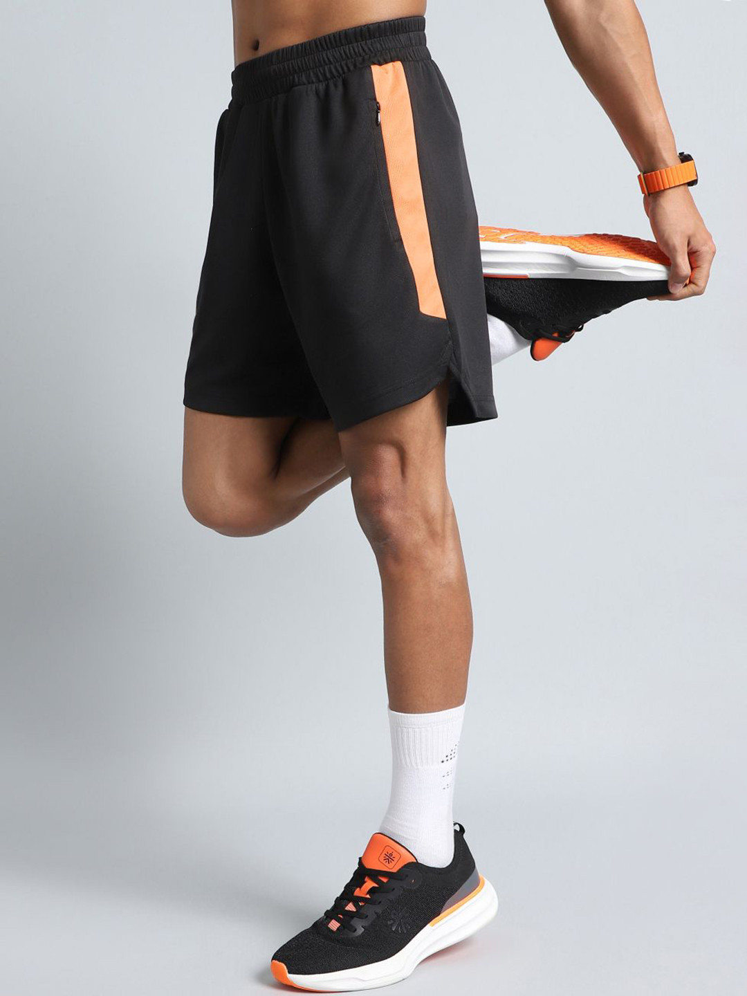 Cult Men Black All Form Training Shorts