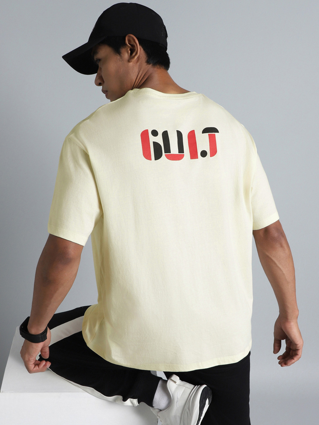 Cult Men Off White Brand Carrier T-Shirt
