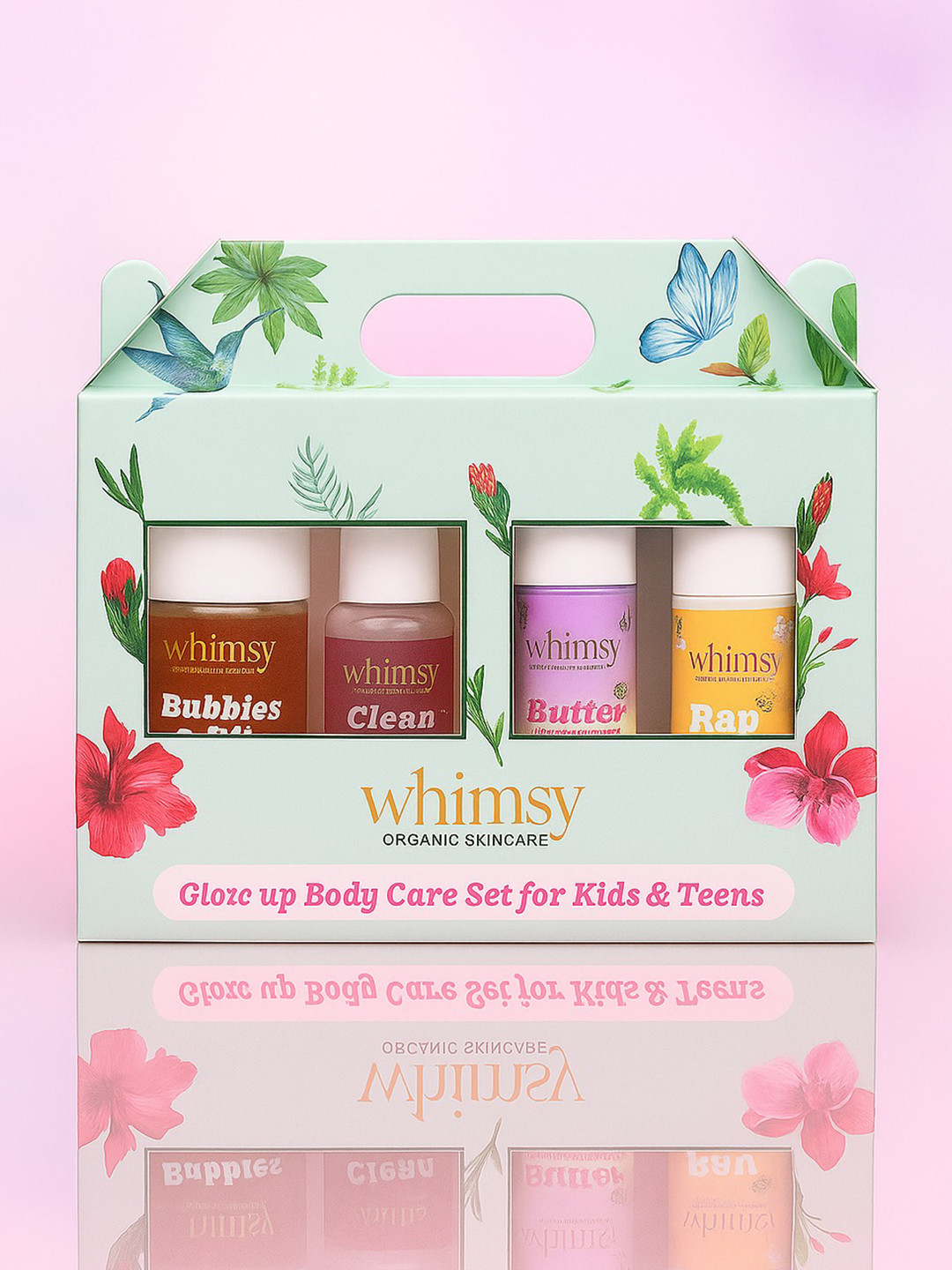 Whimsy Beauty Set Of 4 Sunscreen &Face Wash - 100 ml Each With Body Wash - 150 ml