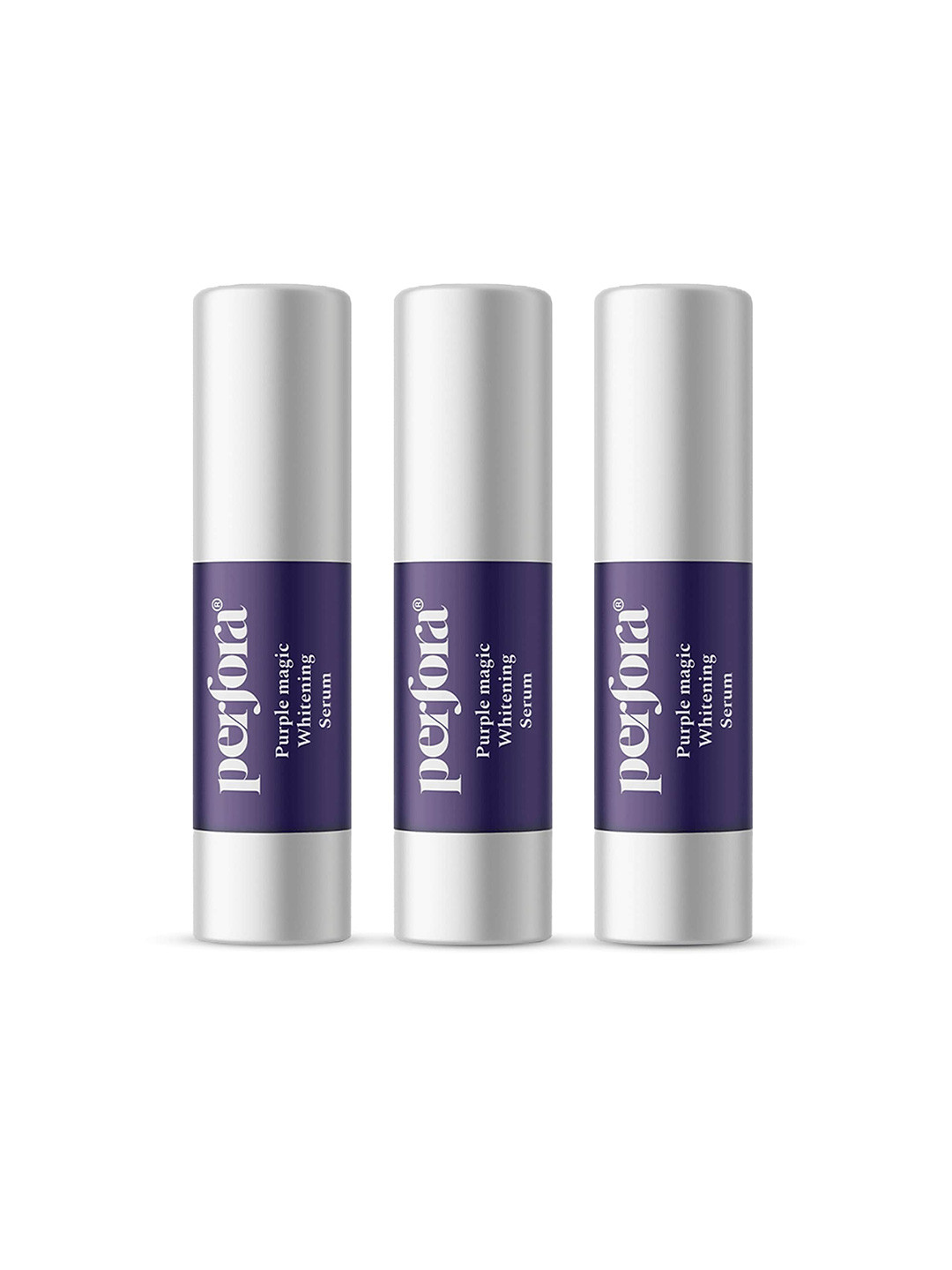Perfora Set Of 3 Purple Magic Whitening Serum - 30 ml Each