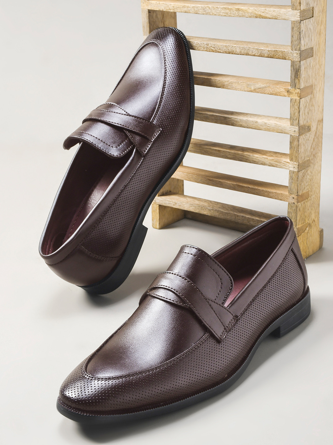 WAVE WALKER Men Synthetic Leather Regular Loafers